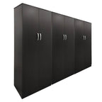 Ντουλάπα εξάφυλλη Athos wenge 240x42x180εκ