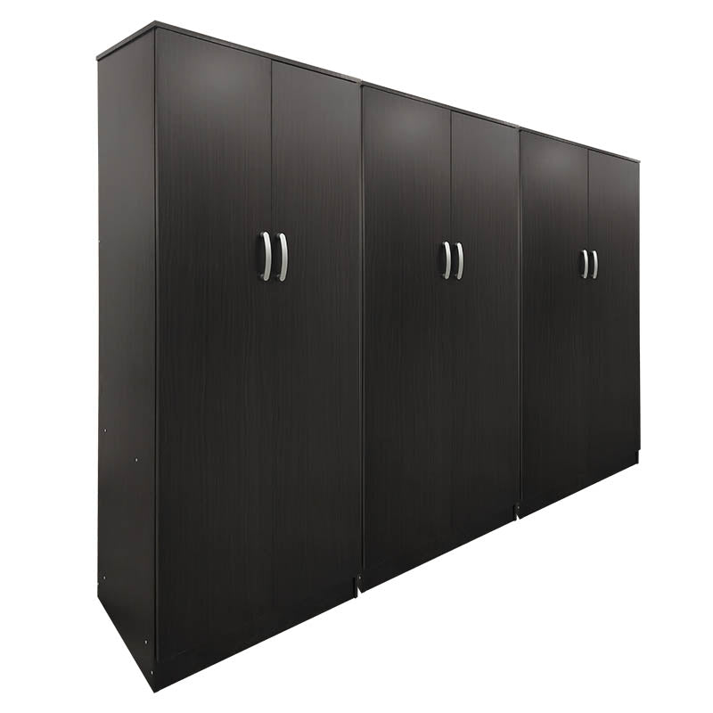 Ντουλάπα εξάφυλλη Athos wenge 240x42x180εκ