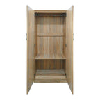 Ντουλάπα πεντάφυλλη Athos I sonoma 170x42x180εκ