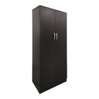 Ντουλάπα εξάφυλλη με πατάρι Athos I wenge 240x42x240εκ