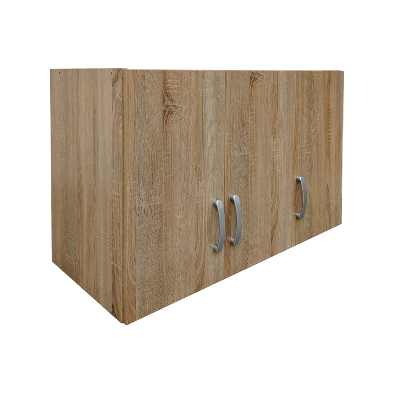 Ντουλάπα εξάφυλλη με πατάρι Athos sonoma 180x42x240εκ