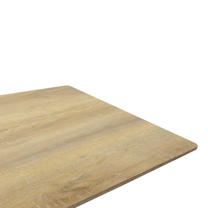Τραπέζι Aragne sonoma mdf με μαύρα μεταλλικά πόδια 160x90x75εκ
