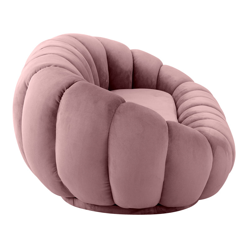 Καναπές Embrace βελούδο σε σάπιο μήλο απόχρωση 180x105x65εκ