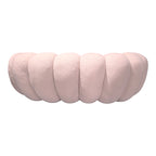 Καναπές Embrace μπουκλέ ύφασμα σε ροζ απόχρωση 180x105x65εκ