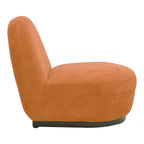 Πολυθρόνα Zenny υφασμα terracotta 64x85x68εκ