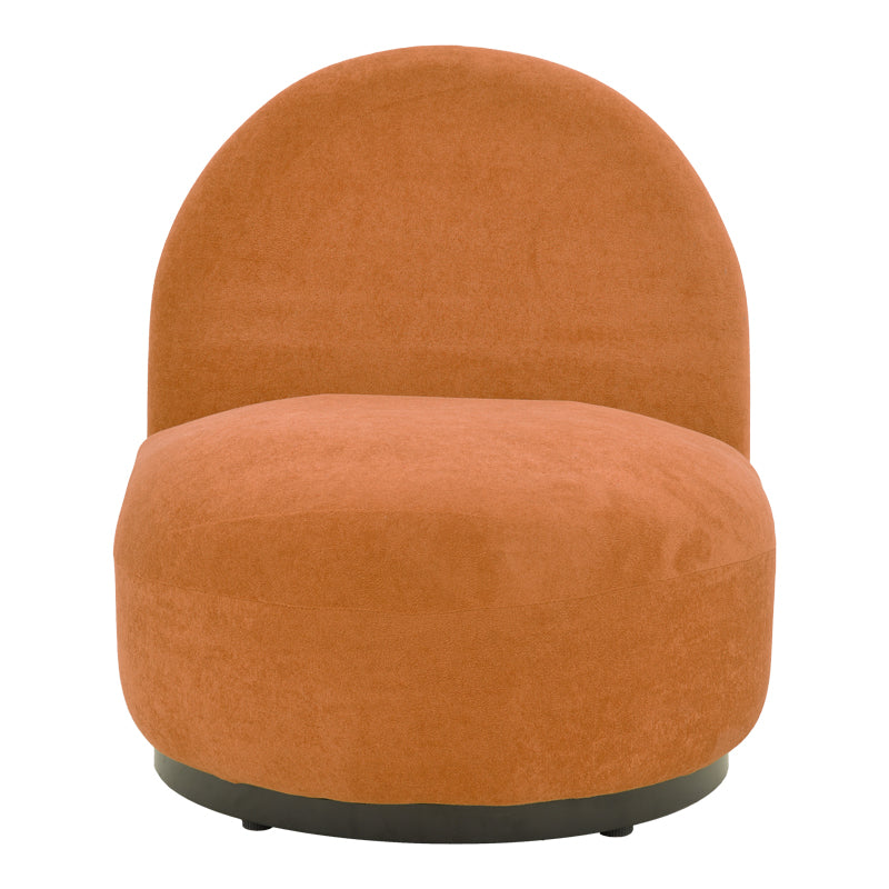 Πολυθρόνα Zenny υφασμα terracotta 64x85x68εκ