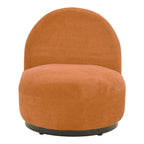 Πολυθρόνα Zenny υφασμα terracotta 64x85x68εκ