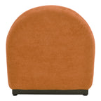 Πολυθρόνα Zenny υφασμα terracotta 64x85x68εκ