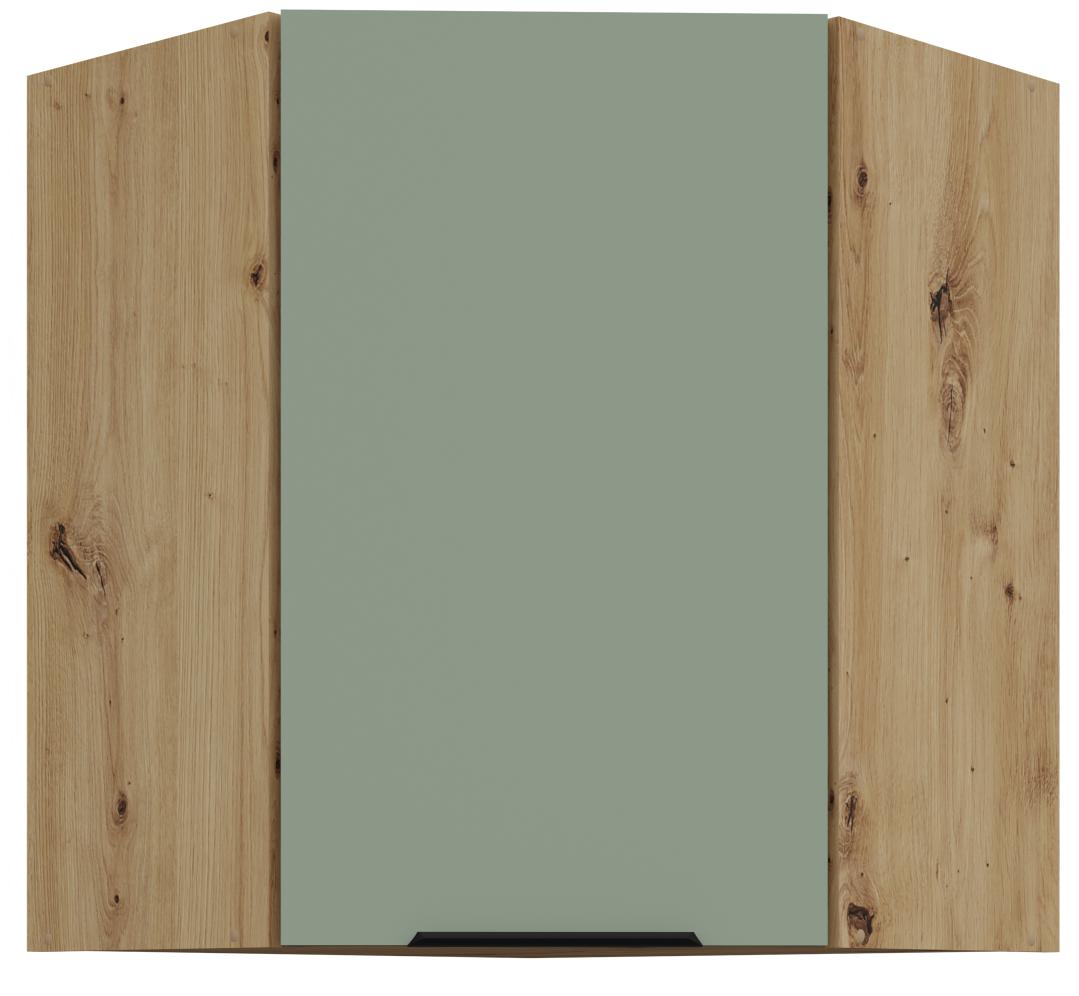 Κρεμαστό ντουλάπι γωνιακό Arianna 60x60 GN 72 1F-Φυστικί