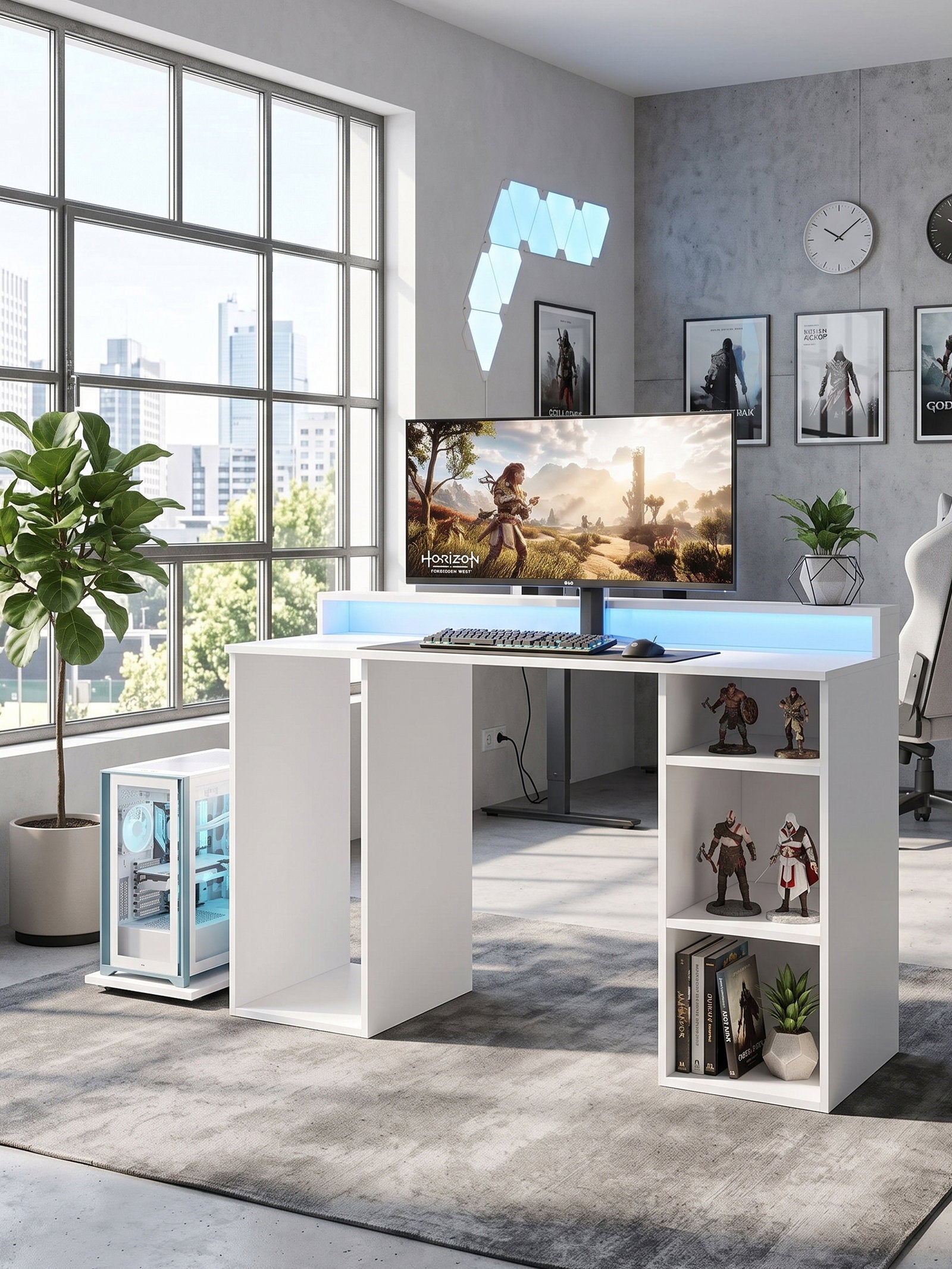 Gaming Γραφείο Gamer I-Leuko