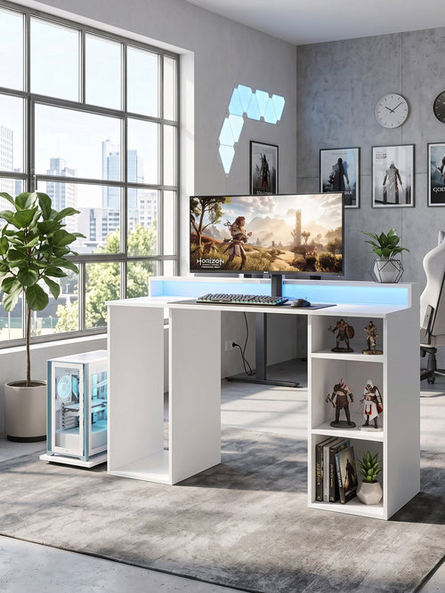 Gaming Γραφείο Gamer I-Leuko