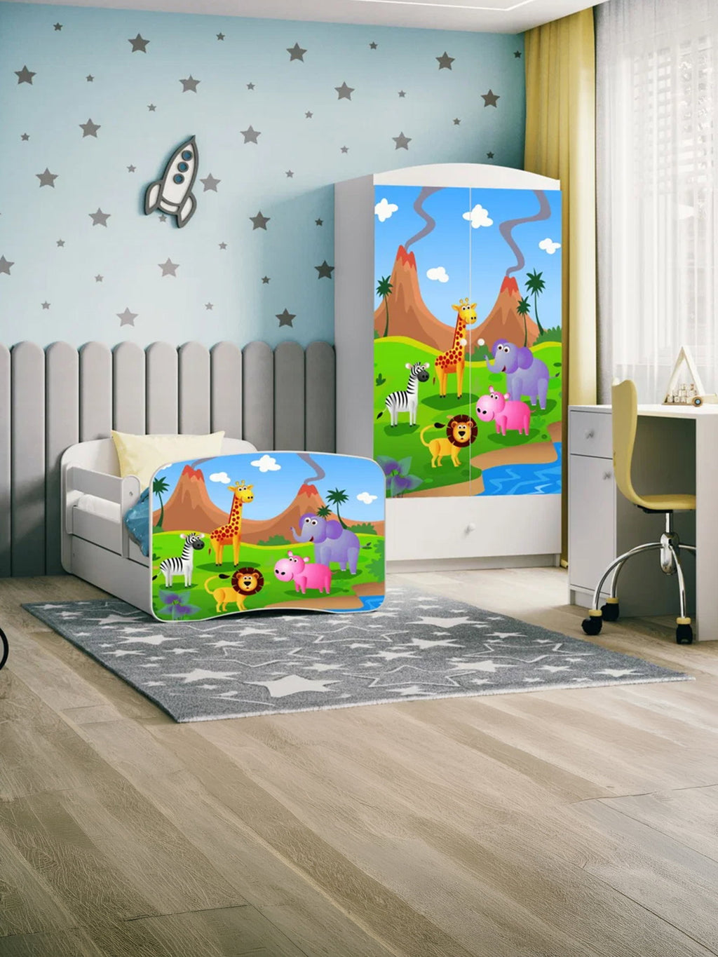 Σετ παιδικού δωματίου Babydreams Cartoon