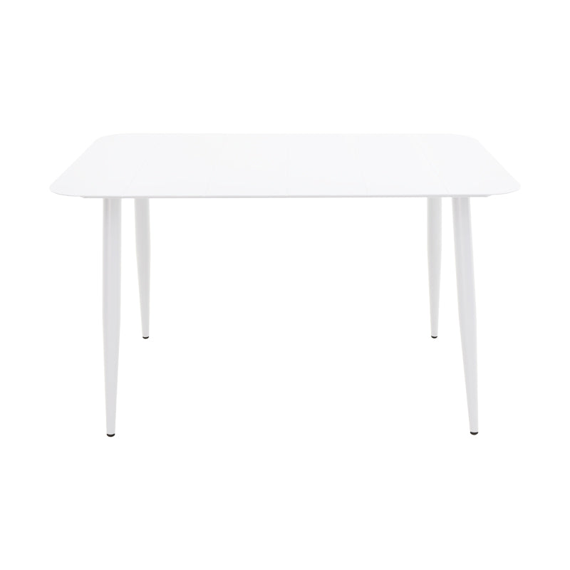 Τραπέζι Vista αλουμίνιο σε λευκή απόχρωση 120x70x72εκ