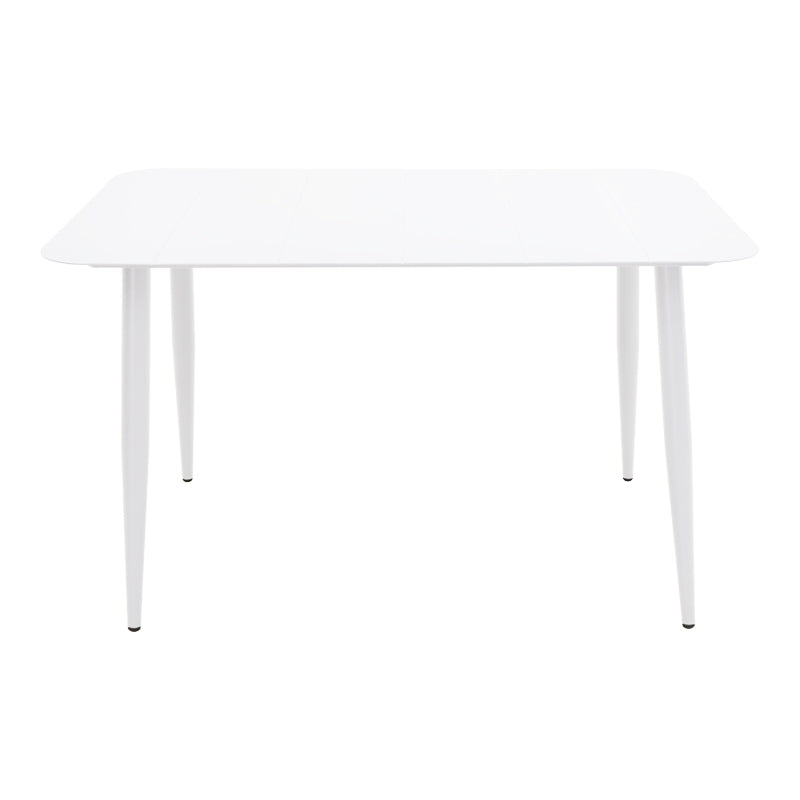 Τραπέζι Vista αλουμίνιο σε λευκη απόχρωση 150x80x72εκ