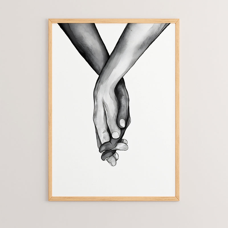 Πίνακας Lovely με ψηφιακή εκτύπωση και πλαίσιο 33x1.5x48εκ