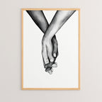 Πίνακας Lovely με ψηφιακή εκτύπωση και πλαίσιο 33x1.5x48εκ
