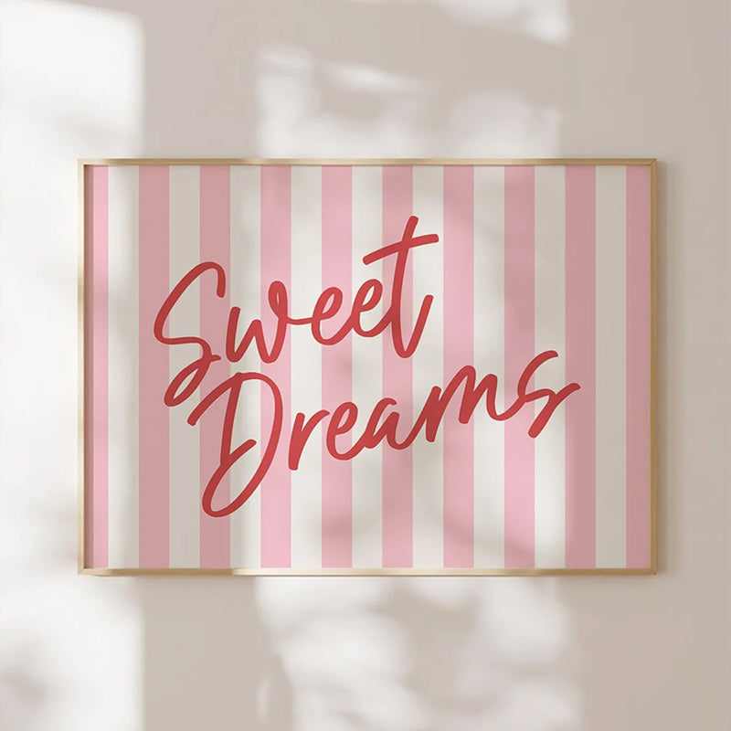 Πίνακας Sweete με ψηφιακή εκτύπωση και πλαίσιο 48x1.5x33εκ