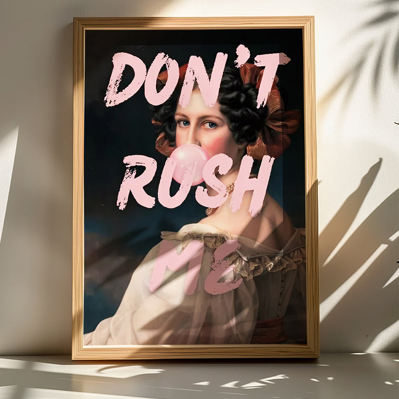 Πίνακας Rushea με ψηφιακή εκτύπωση και πλαίσιο 50x2x70εκ