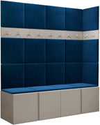 Έπιπλο Υποδοχής Orion II-Μπλε - Κασμίρ