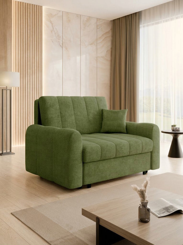 Καναπές Viva Moon II Διθέσιος-Λαδί