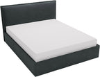 Επενδυμένο Κρεβάτι Bianco Grant-Ανθρακί-140 x 200