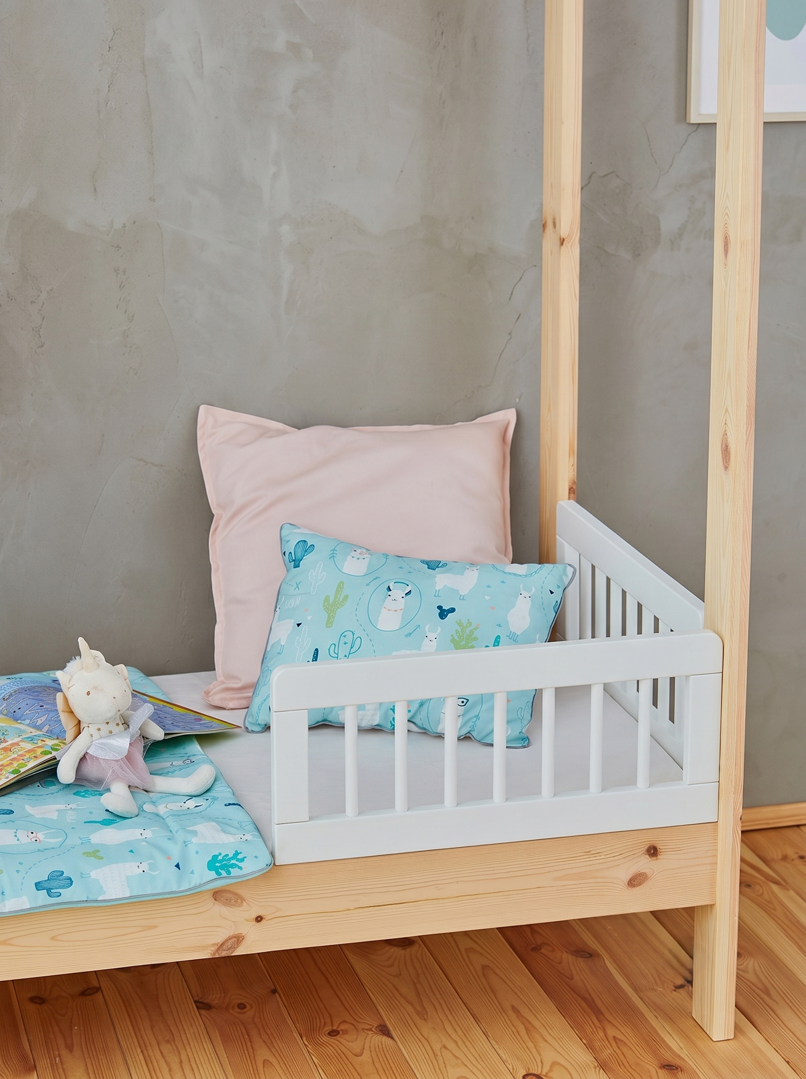 Κάγκελο Κρεβατιού Basic HouseBed-70x160-Λευκό
