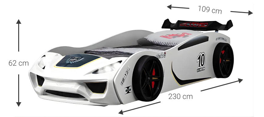 Παιδικό Κρεβάτι Vento Eco Sportline-Λευκό