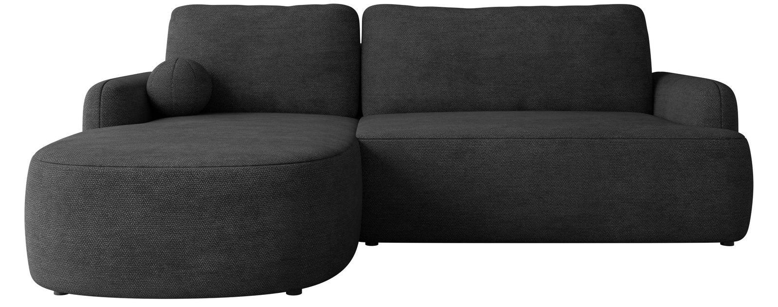 Γωνιακός καναπές Loridu-Αριστερή-Ανθρακί