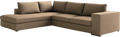 Γωνιακός καναπές Carla-Δεξιά-260φ 200β-Sand
