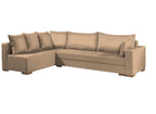 Γωνιακός καναπές Trendy-Δεξιά-265φ 165β εκ.-Sand