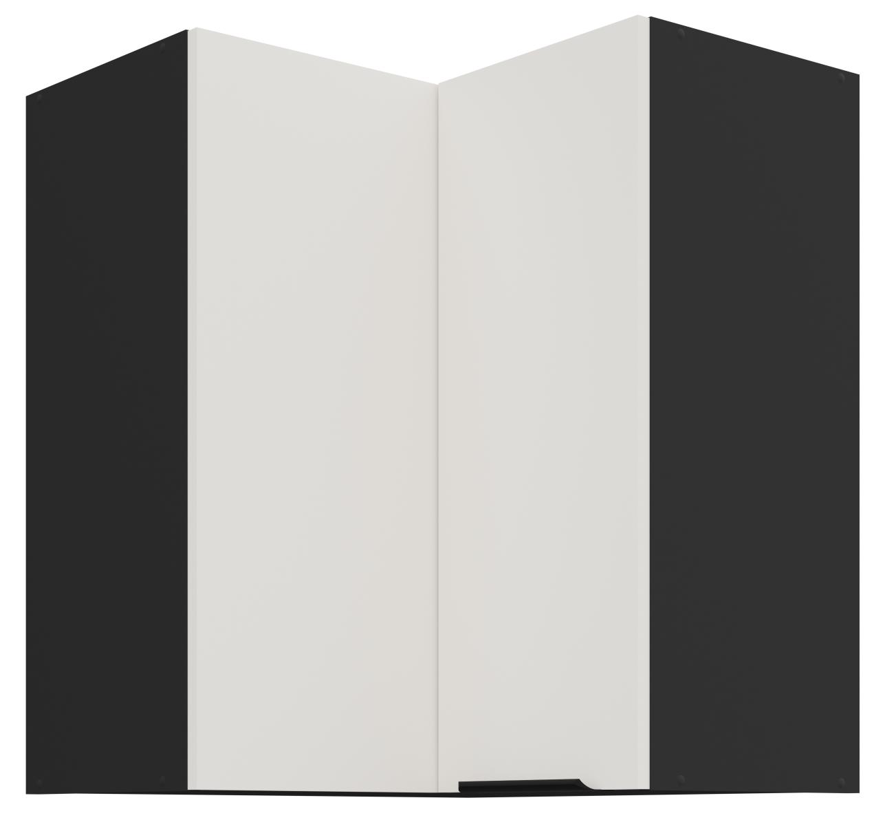 Κρεμαστό ντουλάπι γωνιακό Arianna 60x60 GN 72 2F-Λευκό