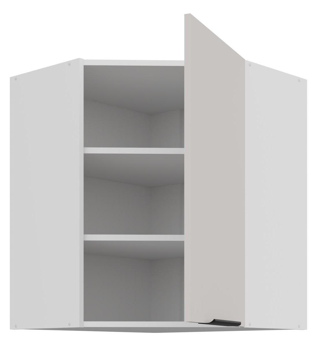 Κρεμαστό ντουλάπι γωνιακό Varena 60x60 GN 72 1F