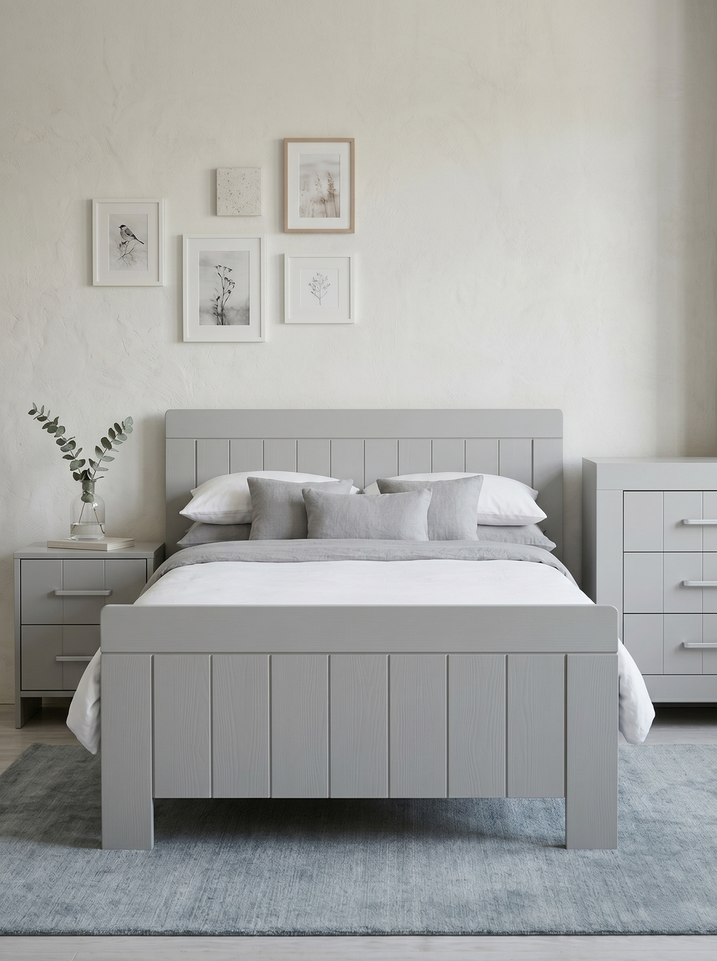 Παιδικό Κρεβάτι Calmo24-120x200-Γκρί