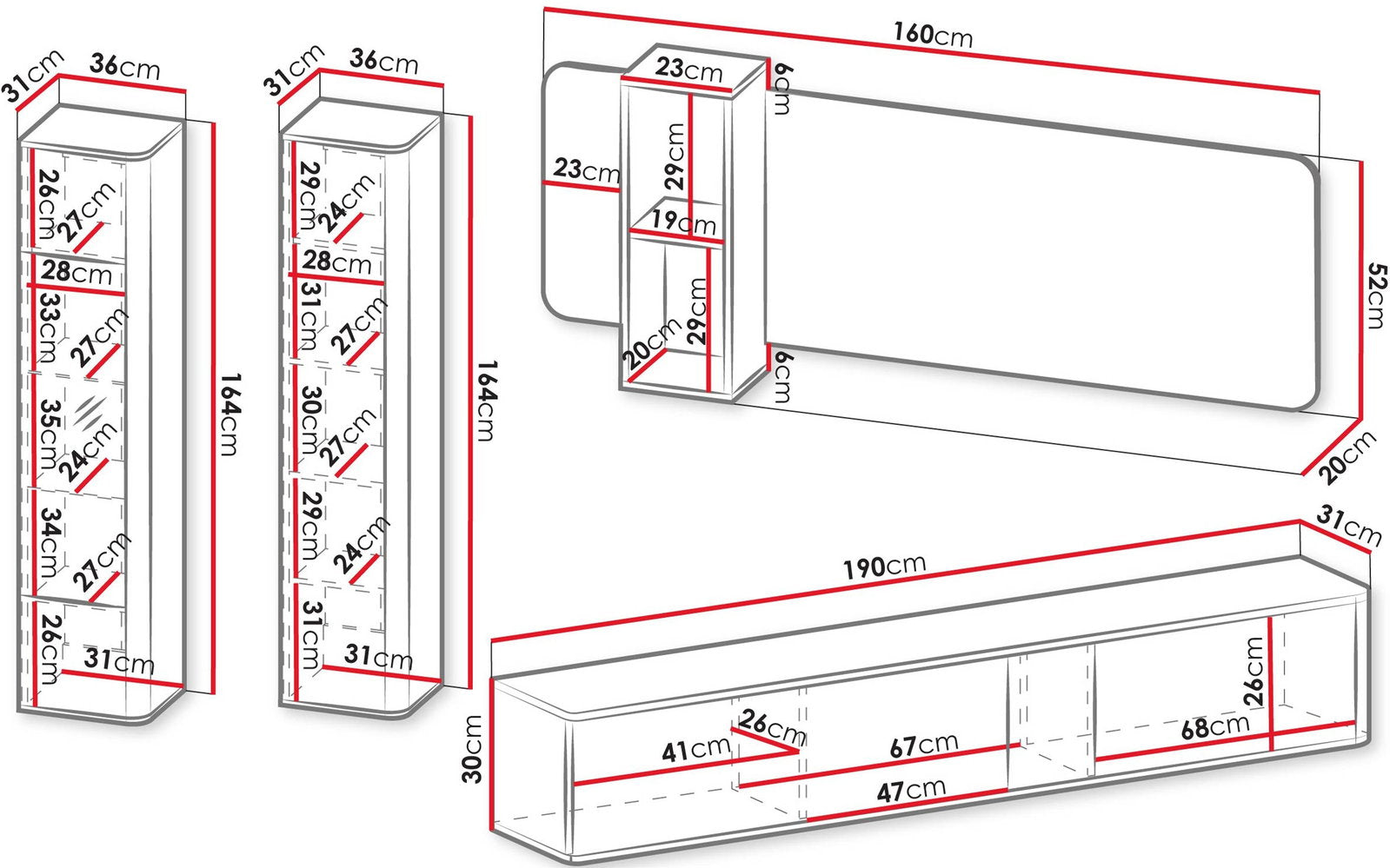 Σύνθεση σαλονιού Philippe