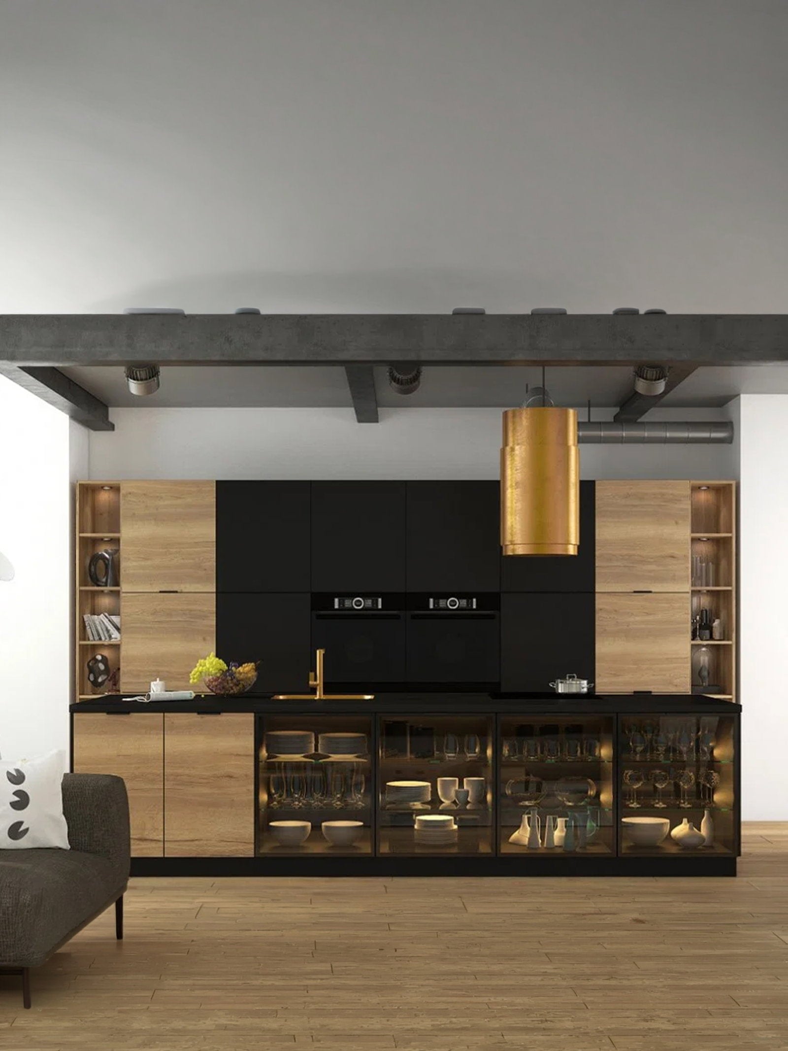 Σύνθεση κουζίνας Italia Loft