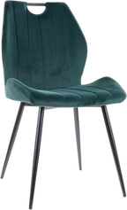Καρέκλα Arco Velvet-Prasino