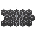 Πλακάκι RHOMBUS Black KARAG 26,5x51cm