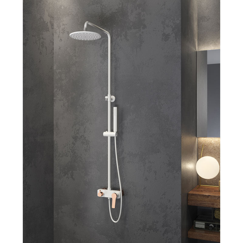 Μπαταρία σταθερού ντους ANDARE Bianco Rose Gold WNW33R98PH-RG