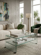 Τραπεζάκι σαλονιού Crystal Shelf