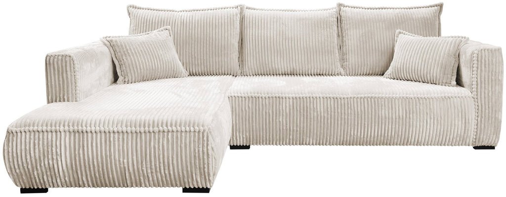 Γωνιακός Καναπές Modena-Εκρού-Αριστερή