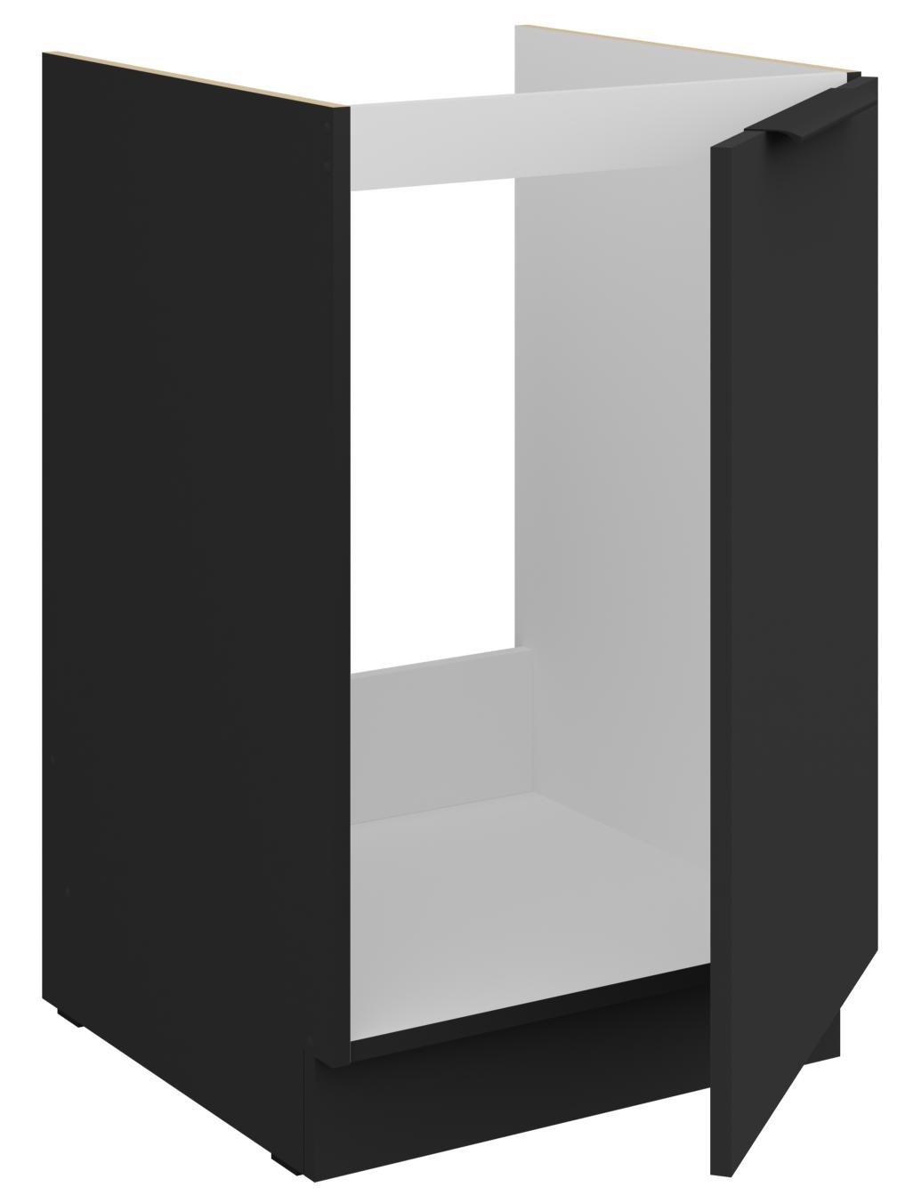 Επιδαπέδιο ντουλάπι νεροχύτη Arianna 50 ZL 1F BB-Μαύρο