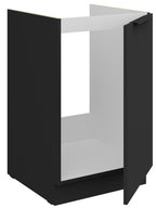 Επιδαπέδιο ντουλάπι νεροχύτη Arianna 50 ZL 1F BB-Μαύρο