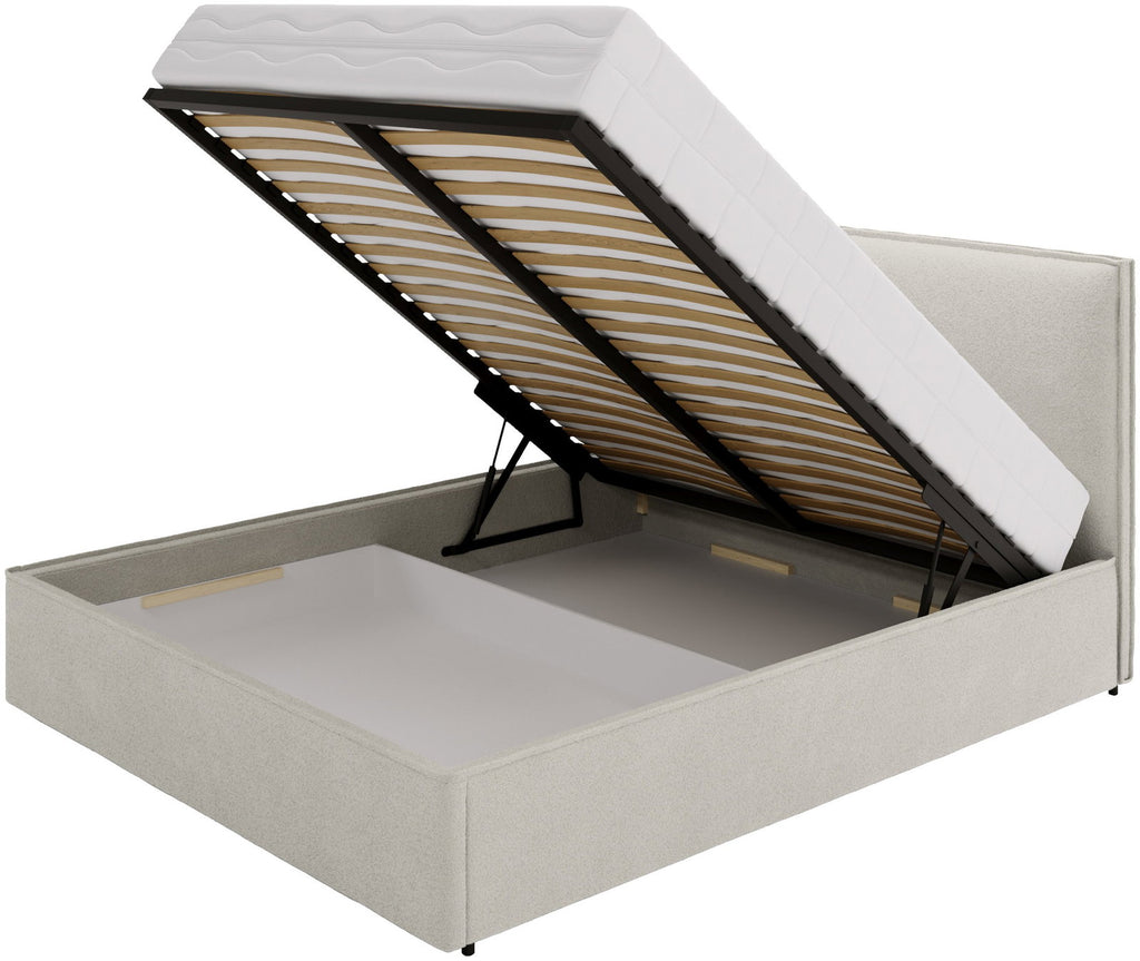 Επενδυμένο Κρεβάτι Bianco Grant-Ανθρακί-180 x 200