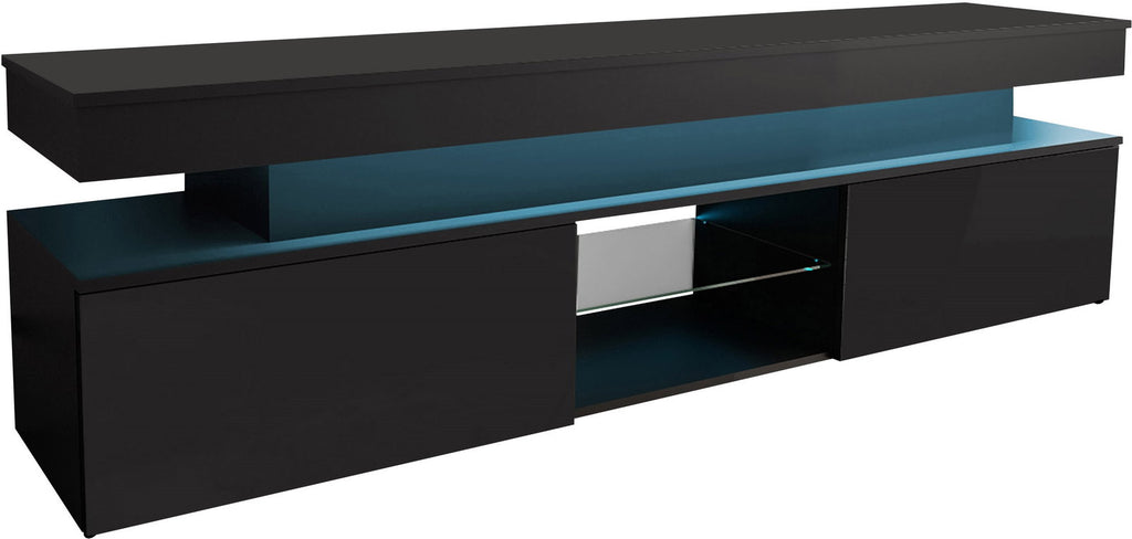 Έπιπλο τηλεόρασης Glossa 2D 190 με LED-Mauro gualistero