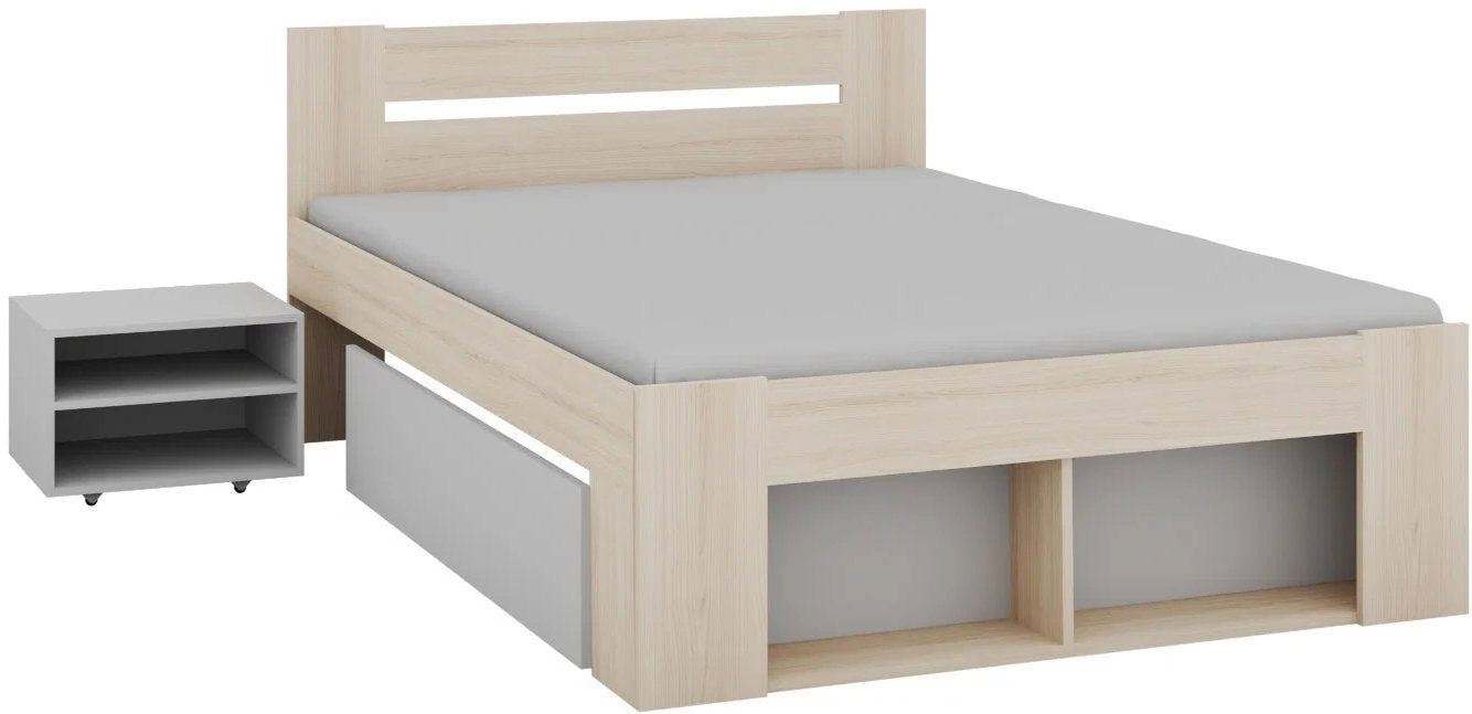 Κρεβάτι Corina με δύο κομοδίνα-160 x 200