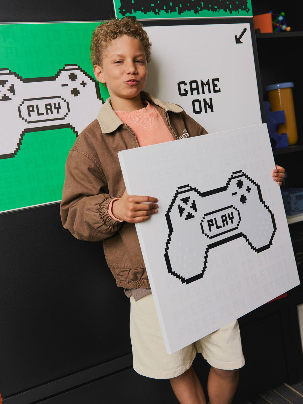 Μεταλλικό κάλυμμα Gaming pad Ντουλάπας Young Users Next-Λευκό