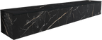 Έπιπλο τηλεόρασης  Lowboard D 180-Μαύρο - Χρυσό