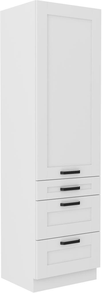 Επιδαπέδιο ντουλάπι Nelor 60 DKS 210 3S 1F-Λευκό