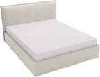 Επενδυμένο Κρεβάτι Bianco Grant-Κρεμ-180 x 200
