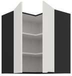 Κρεμαστό ντουλάπι γωνιακό Arianna 60x60 GN 72 2F-Λευκό